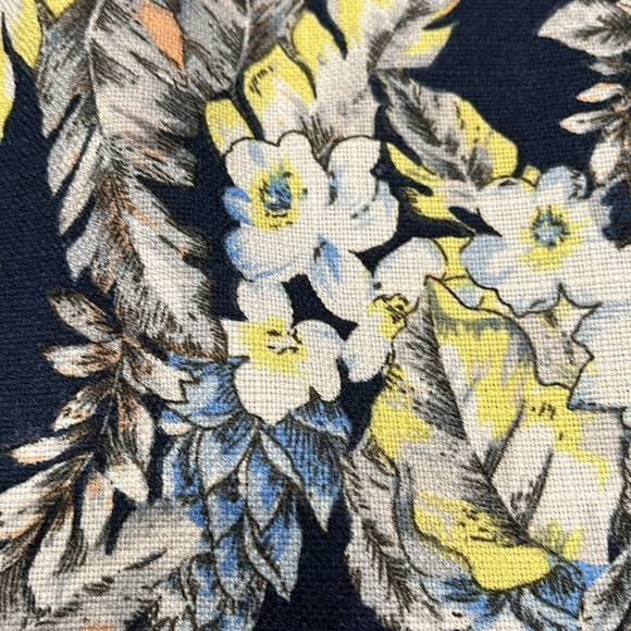 Stitch Fix Skies Are‎ Blue | Sleeveless Shift Dress | Navy White Yellow | XS - Picture 14 of 15